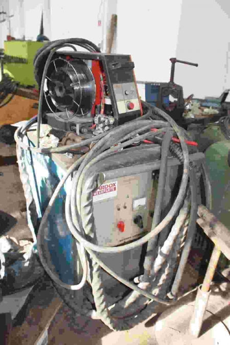 CO2 welder, Messer Griesheim Variomig 600-2 + ??wire feed unit, Lorch + welding cables and welding handle