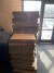 Large batch of cardboard boxes