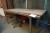 Work table + cupboard