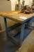 File bench in wood incl drawer