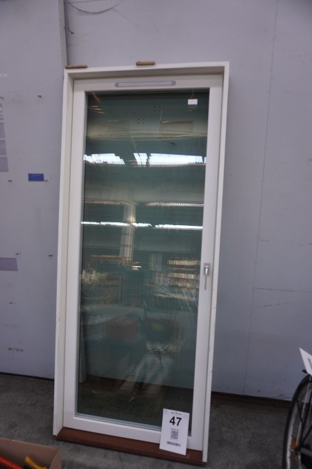 Patio door with frame