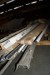 Large batch of rails m.m. for system ceilings