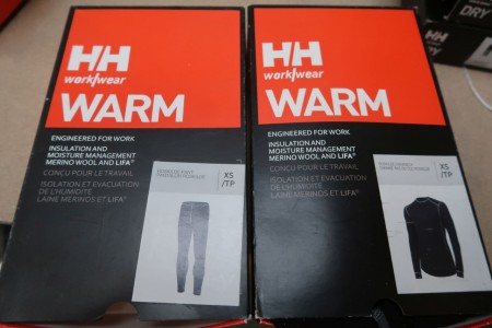 3 sets of thermal clothing H / H size XS