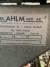 Shortening system in screw / container, Brand: AHLM