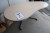 Hæve / sænke bord, ca. D80xW170 cm, strømforsyning mangler