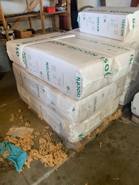 9 Packungen Holzfaserisolierung, Marke: Isocon