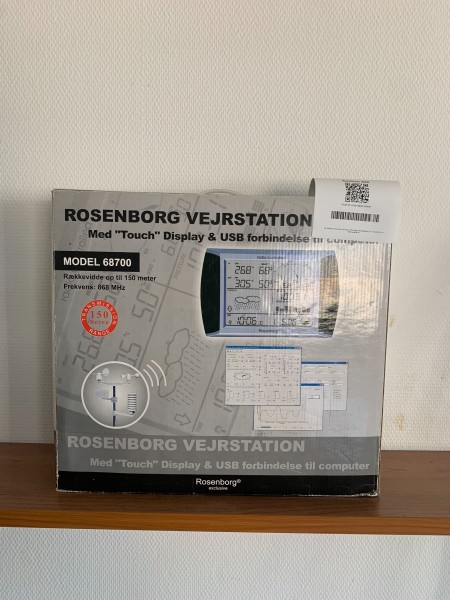 Weather station, Brand: Rosenborg, Model: 68700