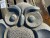 Owl carved in granite