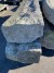7 stk. granitblokke 