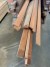 Various oven-dried hardwood moldings