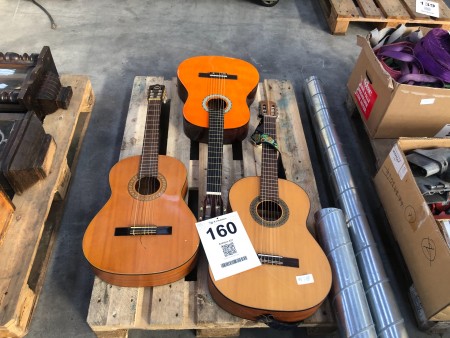 3 pieces. guitars