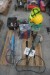 Angle grinder, brand: Makita, model: GA9020R + tile cutter + power tools etc.