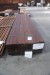 Thermally treated and oiled grooved patio boards