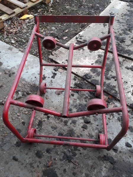 Trolley for oil drum