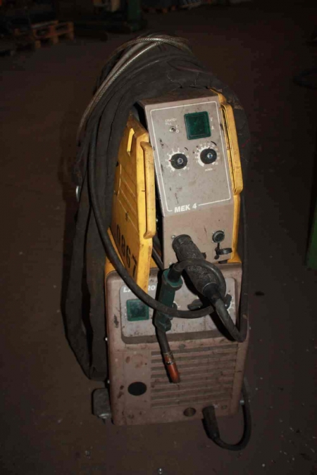Welder, ESAB LAX 320 + wire feed unit, ESAB MEK 4 + welding cable and welding handle