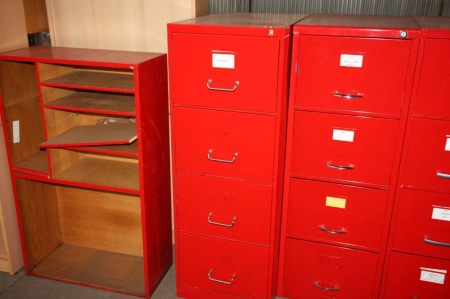 Filing cabinet, 4 drawers
