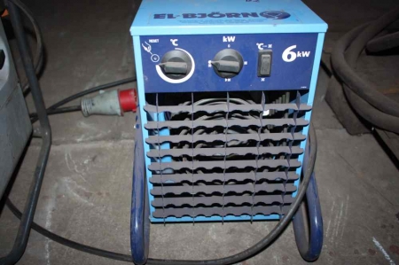 Fan Heater, Electric Bear