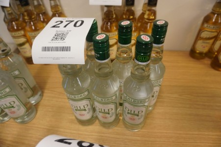 5 bottles of Aalborg Dild snaps