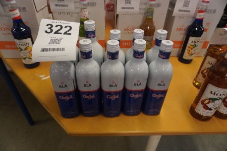 10 bottles Small Blue Gajol