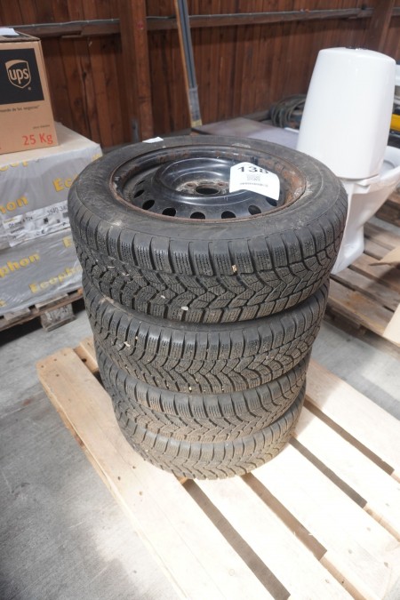 4 pcs. winter tires with rims
