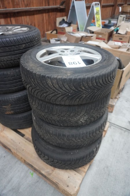 4 pcs. winter tires with rims