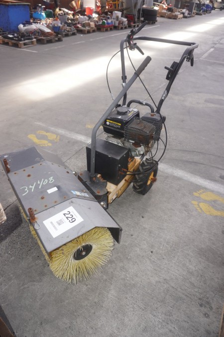 Sweeper with motor