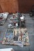 Lot of mixed hand tools, drills, washers, etc.