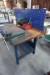 File bench with vice and wooden drawer incl. workshop board.