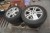 4 pcs. tires with rims for Mercedes ML 320