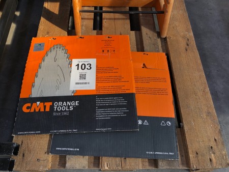 2 Stk. Sägeblätter für Kreissäge, Marke: CMT