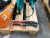 Large batch of mixed power tools, hedge trimmer, table circular saw, etc.