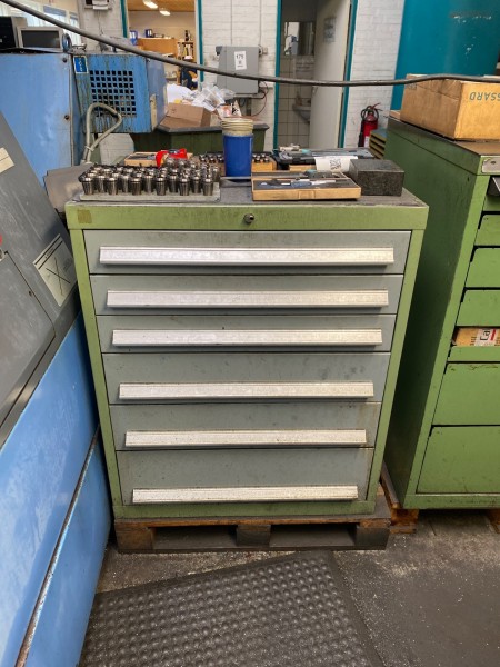 Tool cabinet without contents