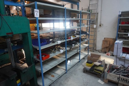 3 compartments steel shelf