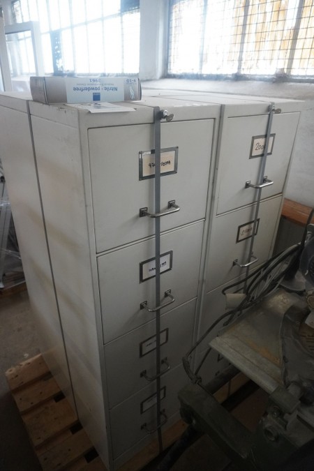 2 pcs. filing cabinets
