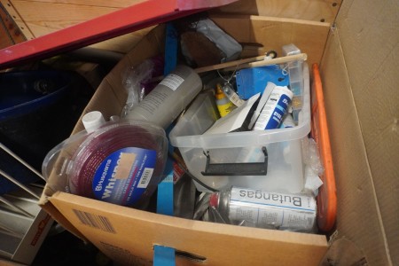 Contents in pallet of miscellaneous