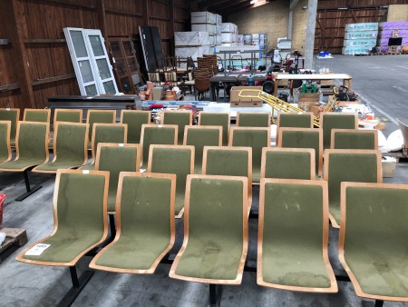 Chairs row, brand: Fritz Hansen