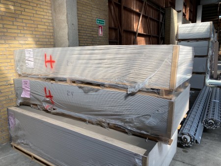 Fiberglass-reinforced plasterboard, brand: Siniat