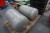 2 pcs. stainless pressure tanks + 10 pcs. plastic quarter pallets