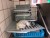 Industrial dishwasher, brand: Wexiödisk + table & stand in stainless steel