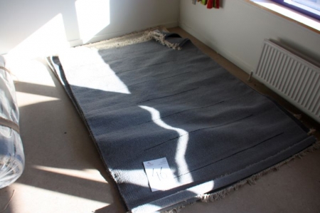 Ca. 6 stk. håndlavede indiske kelim tæpper, assorterede. ca. 140 x 200 cm. 