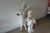 Handmade mechanical mannequins with power supply: 2 goblins + reindeer