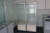 2 display cabinets with glass shelves, Porsa System