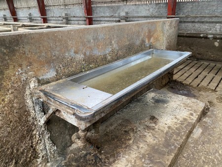 6 pieces. water trough