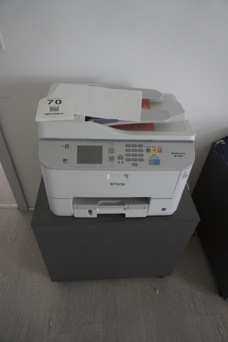 Printer + computer with screen and keyboard