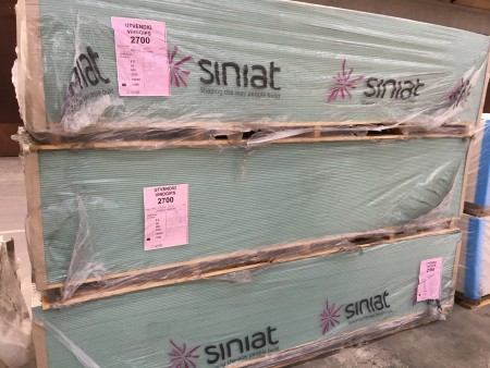 Exterior wind plaster, brand: Siniat