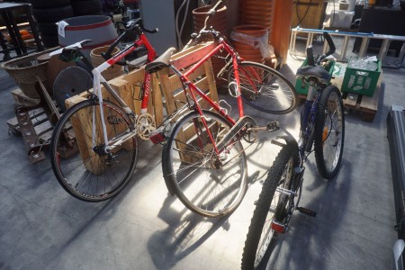 3 stk. cykler