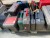 Lot of toolboxes / boxes for power tools