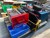 Lot of toolboxes / boxes for power tools