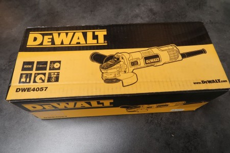 Angle grinder, brand: Dewalt, model: DWE4057
