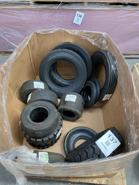Lot of spare tires